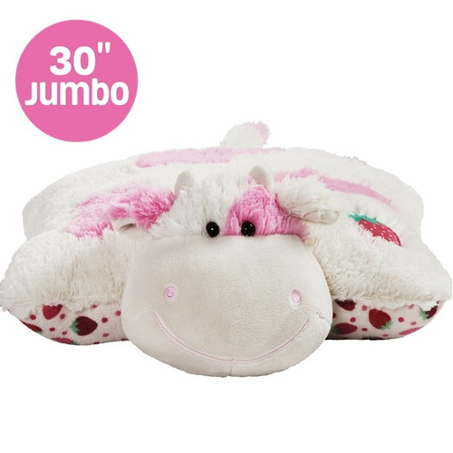 Click here to shop for the Sweet Scented Jumbo 30" Strawberry Cow Pillow Pet