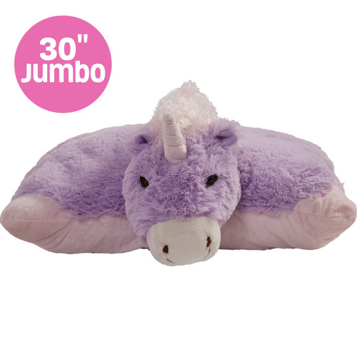 Click here to shop for the Jumbo 30" Magical Unicorn Pillow Pet